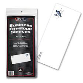 BCW Business Envelope Sleeves (Pkg of 100)