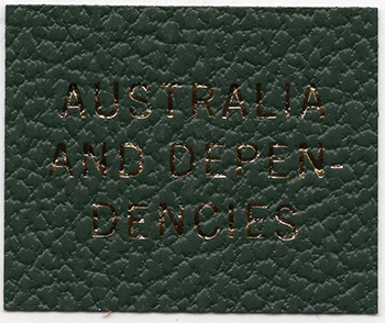 Scott Australia & Dependencies Label