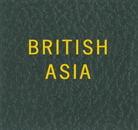 Scott British Asia Binder Label