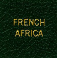 Scott FRENCH AFRICA Binder Label