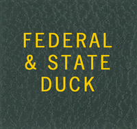 Scott U.S. Federal State Ducks Label