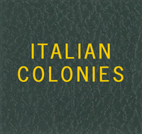 Scott Italian Colonies Binder Label