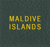 Scott MALDIVE ISLANDS Binder Label