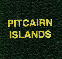 Scott PITCAIRN ISLANDS Binder Label