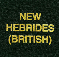 Scott NEW HEBRIDES (BRT) Binder Label