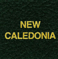 Scott NEW CALEDONIA Binder Label