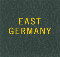 Scott EAST GERMANY Binder Label