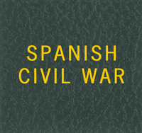 Scott SPANISH CIVIL WAR Binder Label
