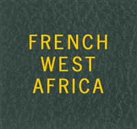 Scott FRENCH WEST AFRICA Binder Label
