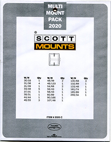 2020 Multi-Pack Mount Set - Clear