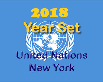2018 U.N. New York Year Set