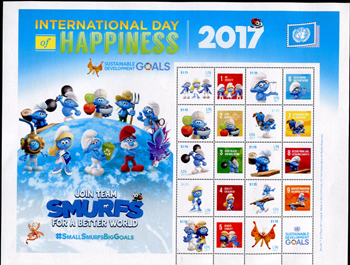 UN New York #1158 Happiness Day 2017