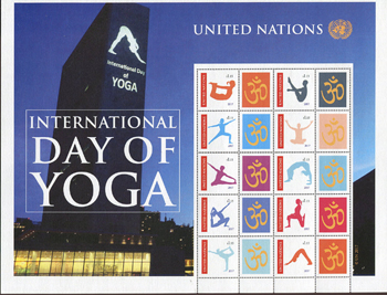 UN New York #1168 Day of Yoga