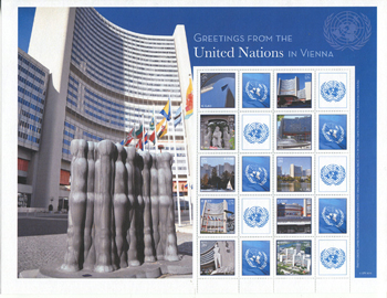 UN Vienna #557 Greetings from Vienna