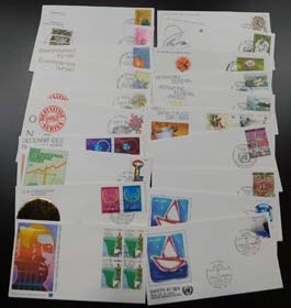 U.N. Geneva First Day Covers (20)