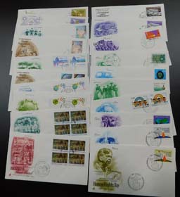 U.N. Geneva First Day Covers (20)