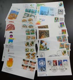 U.N. Vienna First Day Covers (20)