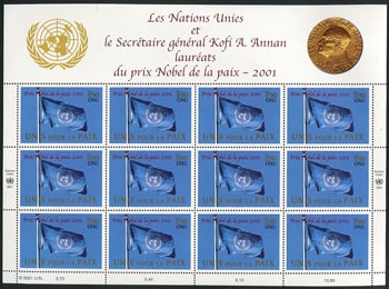 UN Geneva #384 Pane MNH