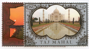 UN Geneva #582-83 Taj Mahal MNH