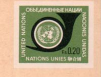 UN Geneva #UX1 Postal Card