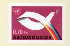 UN Geneva #UX6 Postal Card