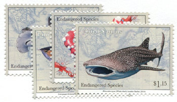 UN New York #1097-1100 Endangered Species MNH