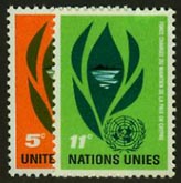 UN New York #139-40 MNH
