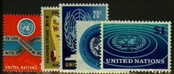 UN New York #146-50 MNH