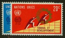 UN New York #199-200 MNH