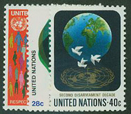 UN New York #368-70 MNH