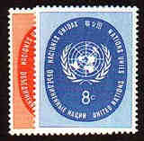UN New York #63-64 MNH