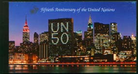 UN New York #670 50th Anniversary Booklet