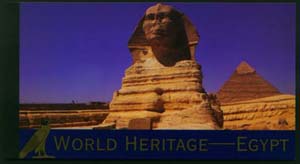 UN New York #891 World Heritage-Egypt Booklet