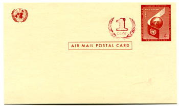 UN New York #UXC2 PostalCard