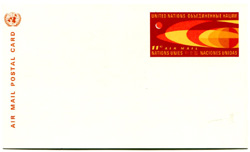 UN New York #UXC5 PostalCard