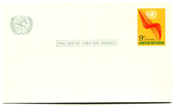 UN New York #UXC8 PostalCard