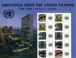 UN New York #903-07 U.N. New York Greetings