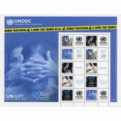UN Vienna #460-64 U.N. Campaign Against Human trafficking