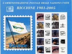UN New York #884 Riccione 1981 - 2005