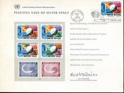 UN Peaceful Uses of Outer Space-New York Cds