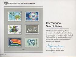 UN Intl Peace Year