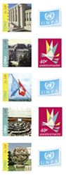 UN Geneva #510a Millennium Development Goals2009 Strip of 5