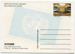 UN Geneva #UX13 Postal Card
