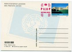 UN Geneva #UX18 Postal Card