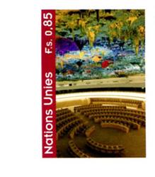 UN Geneva #UX19 Postal Card