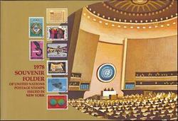 U.N. New York Folder 1978