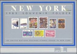 U.N. New York Folder 1983
