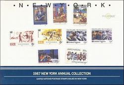 U.N. New York Folder 1987