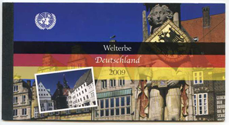 UN Vienna #444 World Heritage-Germany Booklet