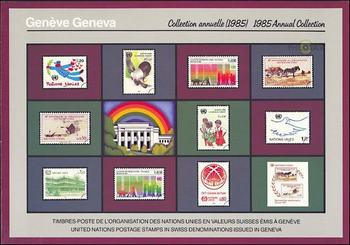1985 U.N. Geneva Year Set